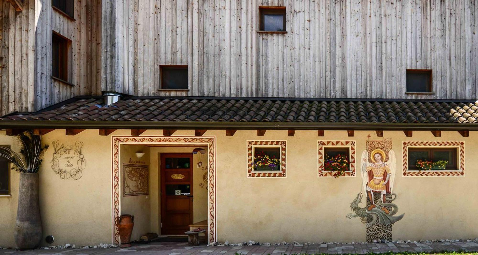 Bioagriturismo Vegan Campo Di Cielo Cesiomaggiore Exterior photo